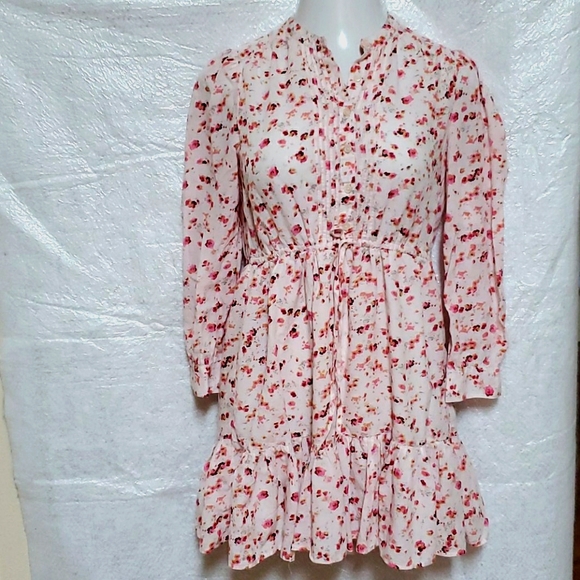 Lucky brand Riley Floral Mini Dress. - Picture 2 of 13